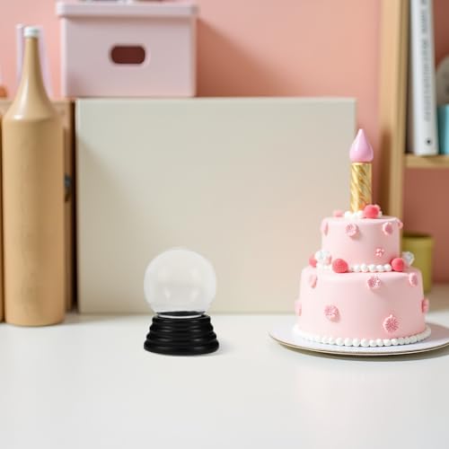 Cúpula para globos de agua PRETYZOOM con base para decoración diy 8
