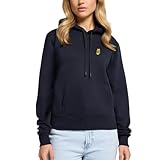 Spreadshirt Heidi Klara Portrait Stick Damen Premium Hoodie, 3XL, Navy