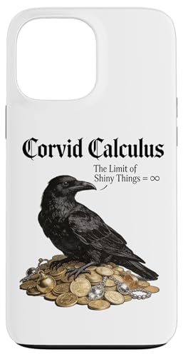 Corvid Calculus Raven Crow Shiny Things �C���t�B�j�e�B ���w ����� �X�}�z�P�[�X iPhone 13 Pro Max �p