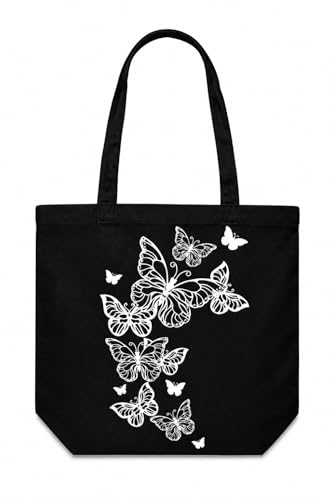 Image of Canvas Tote Bag for Women with Zipper & Pocket(Pack of 1) | Stylish Cotton Handbags for College | Aesthetic Tote Bag for Office, Shopping, Travel, Beach & Daily use