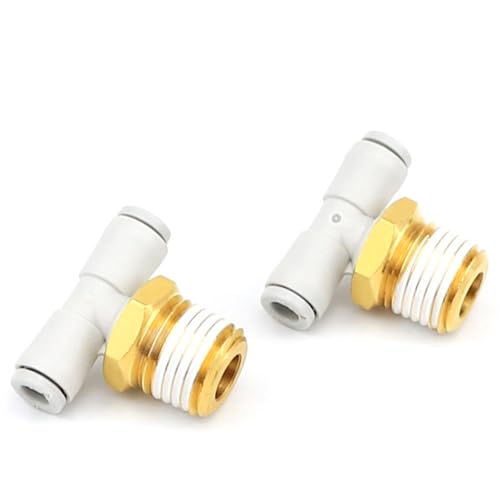 Junta en T para cable exterior con ajuste KQ2T10-01AS 4
