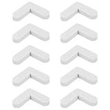 HOLIDYOYO 10 Stück Nylon Eckwinkel für Fliegengitterrahmen 90° Fensterrahmenverbinder Stabile Fliegengitter Ecken für Fliegengittertüren und Fenstergitter