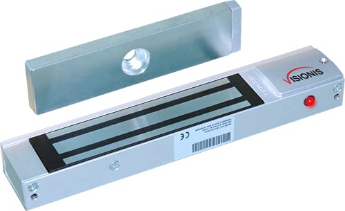 Visionis FPC-5360 Indoor 300lbs Electromagnetic Lock with Power Supply for Door Access Control
