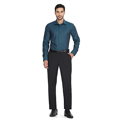 Image of blackberrys Structured Cotton Slim Men's Shirt