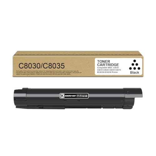 Image of 006R01697 Black Toner Cartridge Work with C8030 C8035 C8045 C8055 C8070
