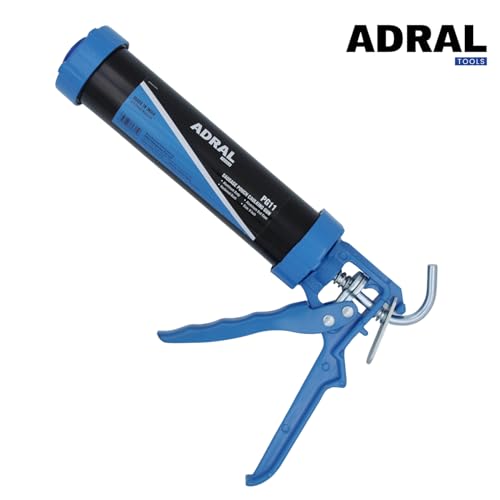 Image of 9-Inch Sausage Caulking Gun | 625g | Aluminium Barrel & Solid End Caps | Heavy-Duty Trigger Handle | Dual Plunger Brackets | 9-Inch Sausage Pack & 330ml Cartridge Compatible