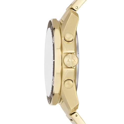 Image of Armani Exchange A|X Dive-Inspired Stainless Steel Watch for Men