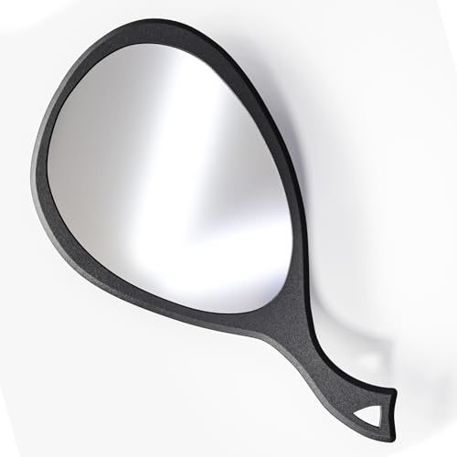 Large Handheld Mirror with Handle - 10.5