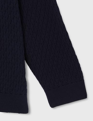 Pull-Over Homme GANT en Coton Texturé à Col en C Confortable - 4