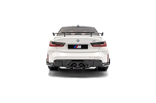 Solido Modelo Diecast BMW M3 (G80) 1:18 Blanco Alpine miniatura 4