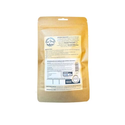 Krisen-Proviant - Hühnersuppe (instant) Notration/Notvorrat - 5 Jahre haltbar, Survival Food Prepper Outdoor Notfall Nahrung