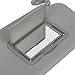 SCITOO Car Sun Visor Assbembly with Mirror Fit for 2002-2012 for Hyundai Getz Gray Without Sunroof(Right Passenger Side)
