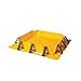 4? x 8? x 8", 159 Gallon Spill Capacity, SX Berm, Talon?, Black - T8425