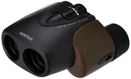 Pentax UP 8-16x21 Binocolo Marrone (Marrone)