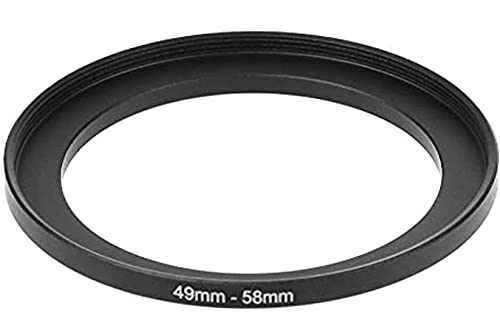 STEP UP 49-58MM ANELLO ADATTATORE 49MM-58MM ADAPTER RING 49MM 58MM 49-58 49 58 MM OBIETTIVO LENS