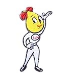  hotrodspirit - Patch Esso Girl goute d\'huile ecusson thermocollant Garage