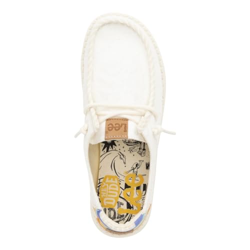 Image of HEYDUDE Women's Wendy Lee Collab | Womens Shoes | Womens Slip-on Loafers | Comfortable & Light-Weight