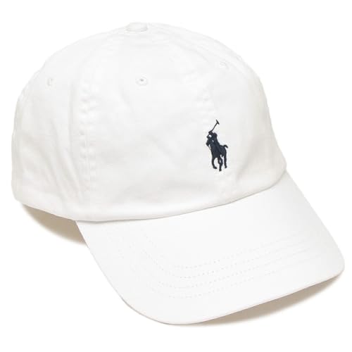 [ポロラルフローレン]帽子 キャップ ホワイト ネイビー メンズ レディース RALPH LAUREN 710548524 WNN A4対応 [並行輸入品]