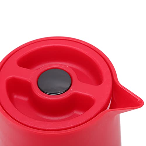 Garrafa térmica de café, pote de café selado cabo de madeira à prova de vazamento para casa para esc