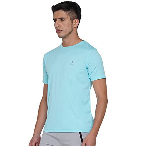Image of Men's DRI FIT Sports Tshirt /SWEATPROOF /Anti Microbial /Extra Stretch /for Pickleball, Gym, Training, Badminton, Cricket, Tennis, Yoga, Golf (All Sports) All Colours & Sizes, Full & Half Sleeves