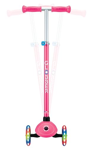 Globber Primo Plus Lights Fuchsia
