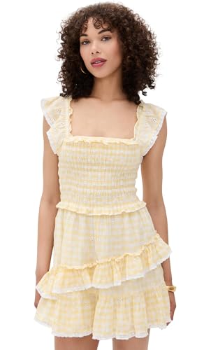 LOVESHACKFANCY Women's Aline Dress