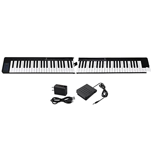 TSTS Piano électrique Pliable 88 Clés Piano Épissage Portable Piano Pliant Piano Électronique pour Étudiant - Les Beatles, Paul McCartney, John Lennon, RIngo Starr, George Harrison TSTS Piano électrique Pliable 88 Clés Piano Épissage Portable Piano Pliant Piano Électronique pour Étudiant – Image 3