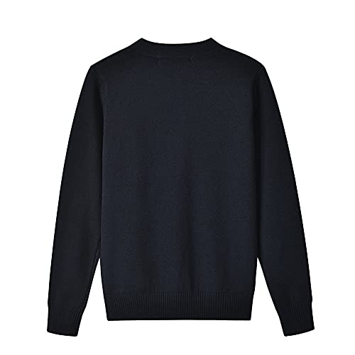 SMINLING Pinker Boys School Uniform Cardigan Sweater V-Neck Soft Cotton Clothing2