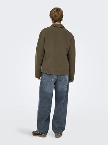 Only & Sons Herren Onsfade Loose Blue Black 2333 Tai DNM, Blue Black Denim, 36W / 34L EU – Ansicht 5