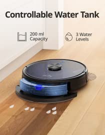 eufy RoboVac LR30 Hybrid+ robotstofzuiger en dweil, zelf-legend, capaciteit 60 dagen, iPath Laser Navigation, 3000Pa-zuigkracht, onthoudt meerdere etages, geavanceerde app-bediening, werkt met Alexa - Image 5