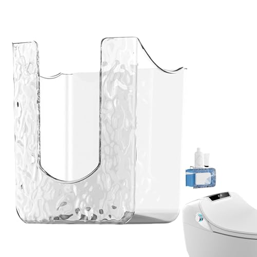 Xvilmaun Soporte para pañuelos cosméticos, dispensador de toallitas húmedas montado en la pared, caja de pañuelos autoadhesiva multifuncional, dispensador de pañuelos para pañuelos domésticos, soporte