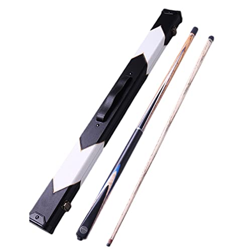 Taco de billar 57'' madera blanca con punta 11 mm