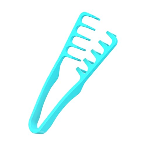 Peine de dientes anchos: ocultación de bordes para mejorar el volumen del cabello, peine de dientes anchos para peinado de peluquería, herramienta de belleza para definición