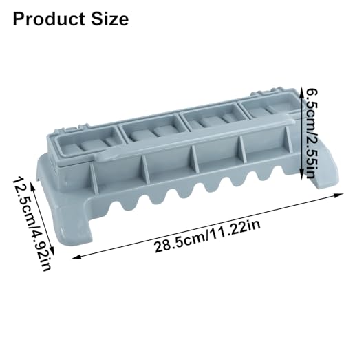 Kebab-Maker Kebabspieße Presse, Tragbarer Kunststoff Kebab-Maker, Manueller Kebab-Grillspieße, Grill Zubehör für Küche und Camping