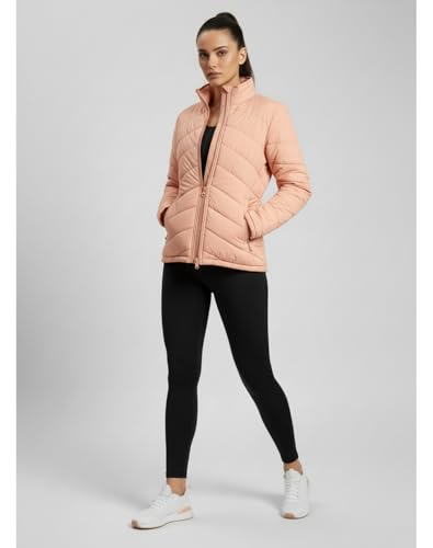 Image of FYLTR Women's Puffer Solid Color Standard Length Jacket | Winter Stylish Jackets for Women | Waterproof | Lightweight | High-Neck