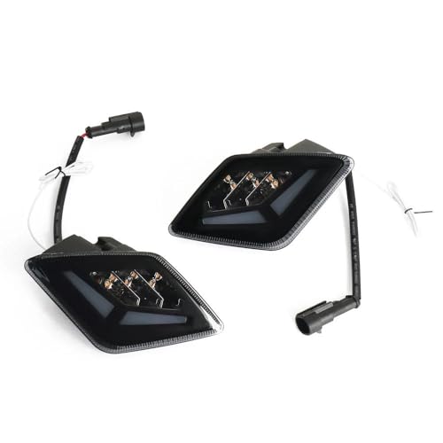 Luces intermitentes delanteras y traseras para Vespa GTS 300 2023-2025 con luz de circulación diurna