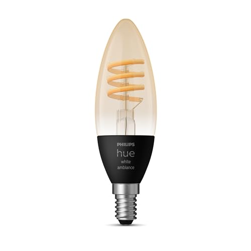 Ampoule connectée Philips Hue Ambiance Filament flamme E14 - vue 2