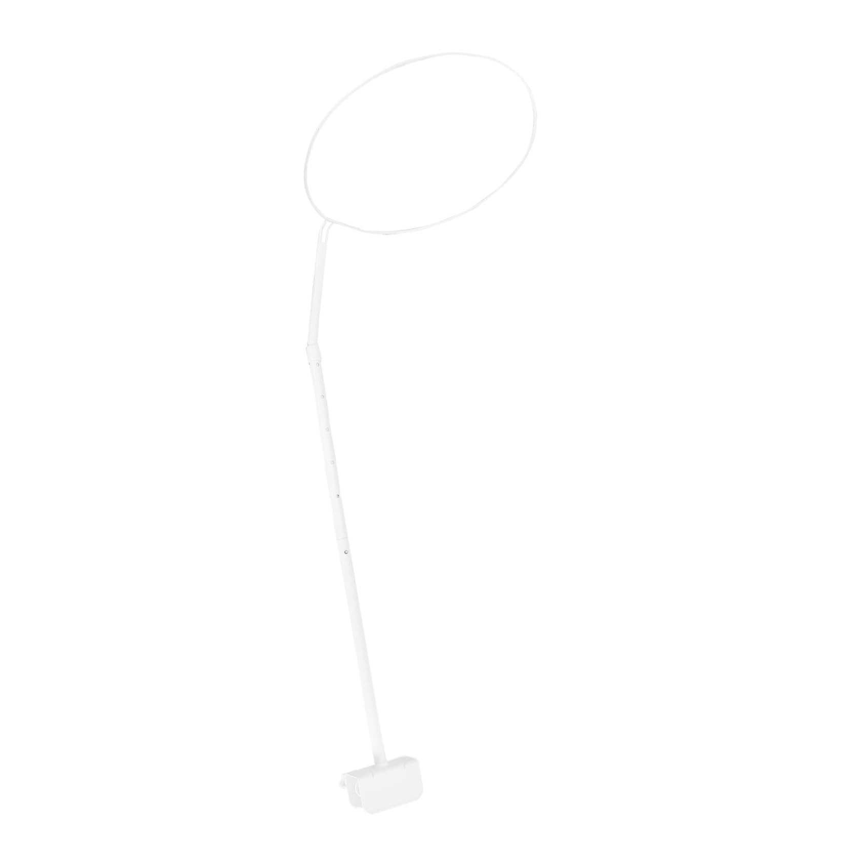 Support moustiquaire lit bébé solide Alipis en acier blanc pour fixation berceau