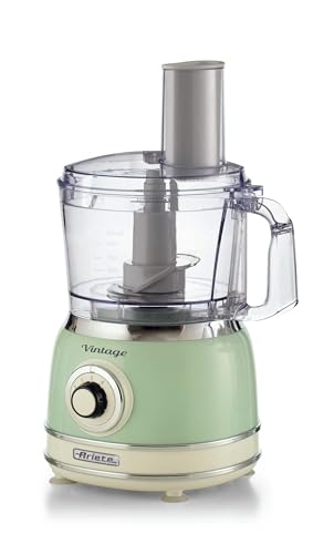 Ariete 1781 Robot da cucina Vintage, 1000W, Capacità 2,1L, Per preparazione impasti, Verde