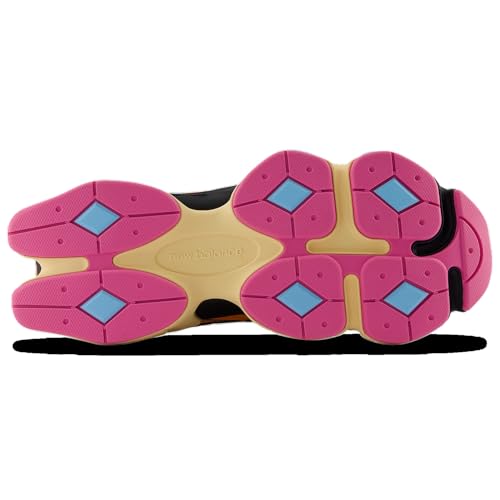 New Balance 9060 - Men's (Orange/Black/Blue)4