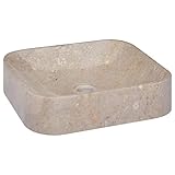 Además, el lavabo es muy fácil de limpiar.Nota: El mármol es un producto natural y, por tanto, pueden producirse diferencias de color