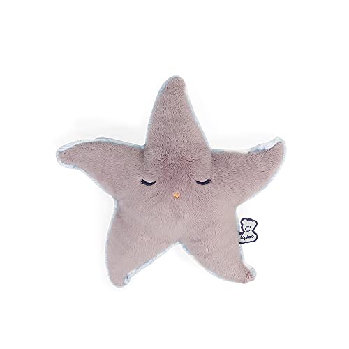 KALOO - Petit Calme - Peluche Térmico Calmante Bebés - Estrella de Mar Morada 23 cm - Efecto Bolsa Agua Caliente Calor o Frío - Tejido Muy Suave - Desenfundable - Desde el Nacimiento, K970702