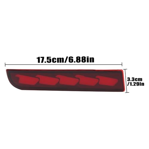 Feu arrière LED pour Mitsubishi Lancer et Evolution X style remorque frein