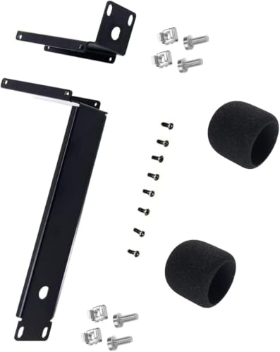 Rackmount Kit for Shure BLX4R, ULXD4 and P3T Single Wireless Transmitter in Rack Space Case (RPW503)