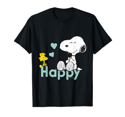 Peanuts - Snoopy Woodstock Happy T-Shirt