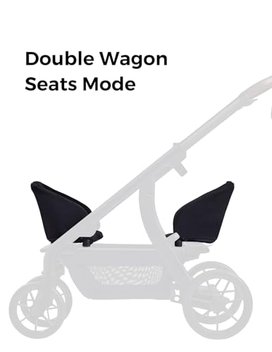 Image of Momcozy Baby Stroller Wagon Seat Only | Extra Wagon Seat Attachment for ChangeGo Stroller | Safety Harness | Easy Install