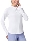 Willit Women's Sun Hoodie UPF 50+ Long Sleeve Sun Shirts Lightweight SPF UV Hiking Fishing Swim Travel Shirts...