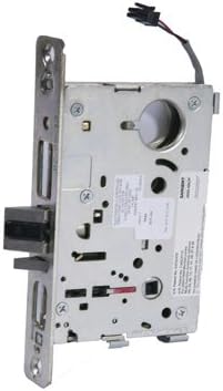 Sargent 8200 Series Satin Chrome Plated Electromechanical Fail Secure Mortise Lock, 24 Volts (Pack of 1)