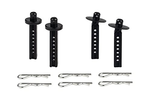 Kit conversion poteaux montage carrosserie Traxxas e-Revo 1.0 pour installer look 2.0
