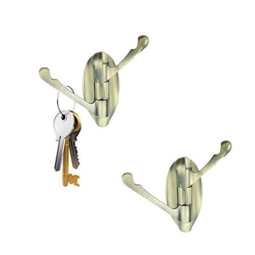 FXBFAG haken, Garderobenhaken mit Drehgelenk, 2 Stück, für Garderobe,...